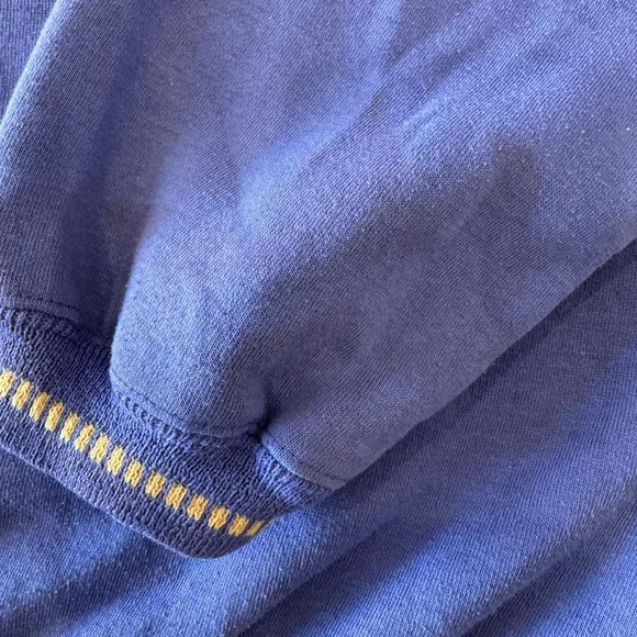 Vintage Winnie The Pooh Purple Disney Fleece Crewneck Embroidered Sweatshirt M - Picture 9 of 12